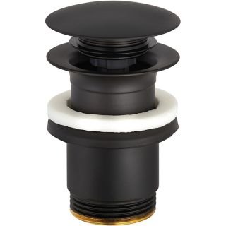 Донный клапан для раковины Kludi чёрный матовый 1042639-00